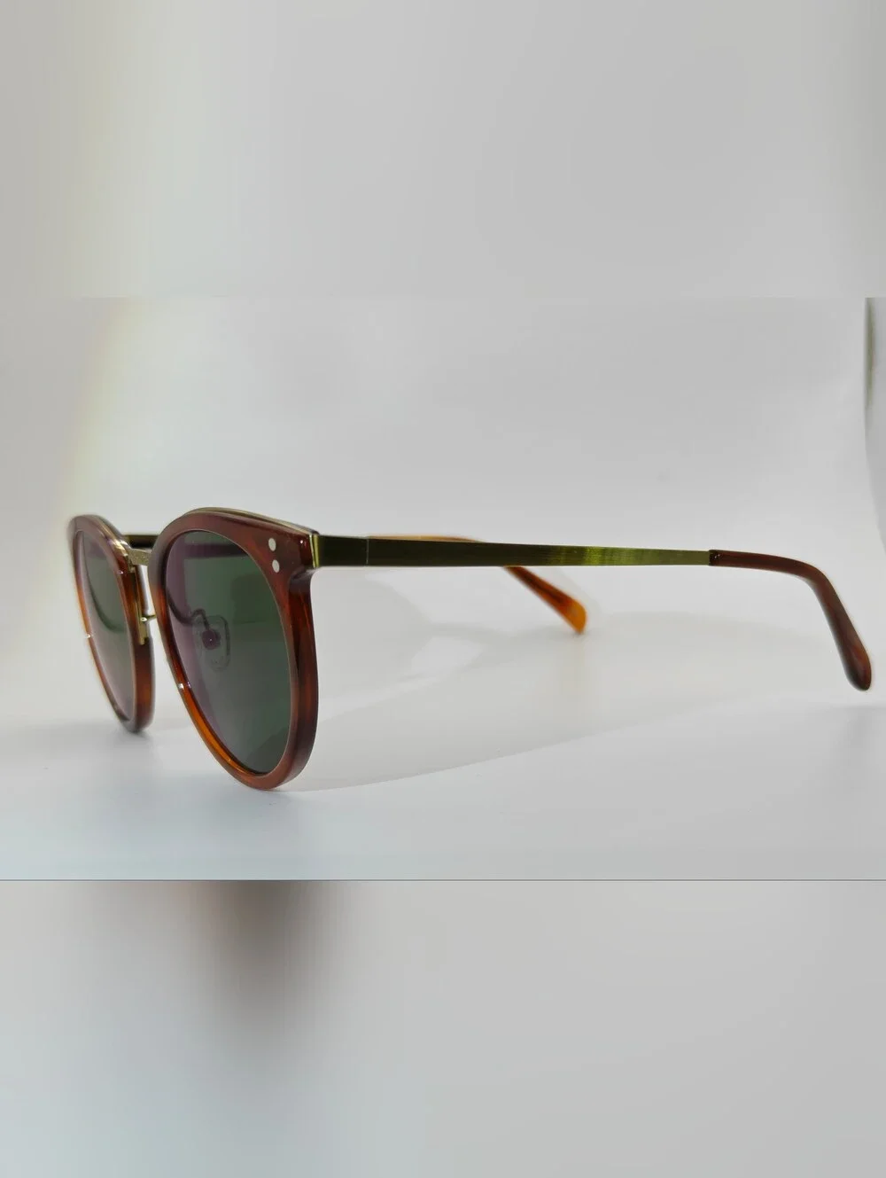RFLKT Sun Nostalgia. 47-23. 145. Retro Style. Tortoiseshell Round Sunglasses.